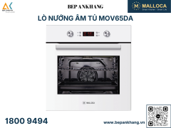 Lò nướng âm tủ Malloca MOV65DA 65 Lít - Màu trắng 